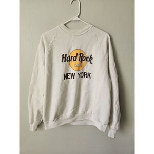 Vintage 80’s Hard Rock Cafe New York City Raglan Sweatshirt Men’s Size XL